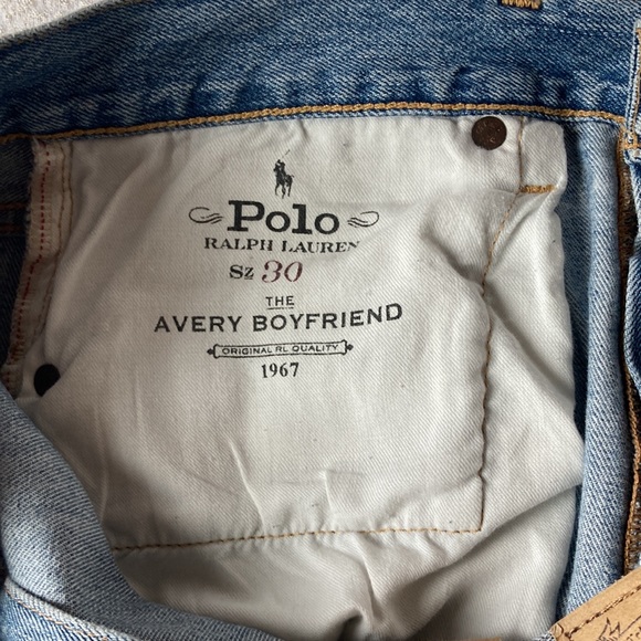NWT Polo Ralph Lauren Avery Boyfriend Paint Splatter Jeans Size 30 - Picture 12 of 12